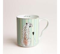 YVONNE ELLEN Cheetah Large Mug | Ceramic Coffee Mug, Tea Mug & Coffee Cup, Tea Cup, Colourful Bone China Mug for Tea & Coffee, Cups and Mugs Set of 1 | 11 x 8 cm | 500ml