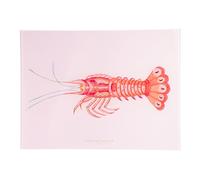 Yvonne Ellen Lobster Glass Worktop Saver - Large Tempered Glass Chopping Board, Kitchen Worktop Protector, Heat Resistant Counter Top & Work Surface Protector Cutting Board 44.6 x 35.3cm
