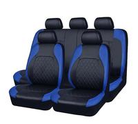 yvrrvh Car PU Leather Seat Cover Sets Compatible with for Volkswagen e-Up! 2021 Set Seat Protector Accessories,I