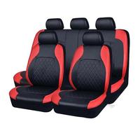 yvrrvh Car PU Leather Seat Cover Sets Compatible with for Volkswagen VW Tiguan 2010-2016 Set Seat Protector Accessories,H
