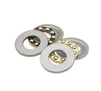YVZDHNSFY Bimetal Seal Shield Micro deep Groove Bearing 1pcs F4-9m 4x9x4mm Mini Axial Ball Flat Washers Thrust Bearing