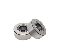 YVZDHNSFY Bimetal Seal Shield Micro deep Groove Bearing 1pcs Support Roller Needle Roller Bearings NATR5/6/8/10/12/15/17/20/25/30/35/4045/50pp(NATR8PP)