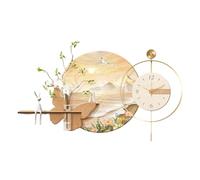 YVZYLXH 3D Crystal Porcelain Wall Art Decor, Modern Butterfly Wall Sculptures, Large Textured Wall Hanging for Living Room Bedroom Entryway(Yellow,68x60cm/26.8x23.6in)