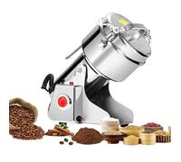 Ywanwj Electric Grain Grinder 2000g,304High Speed, Stainless Steel, with Protection of Overload & Open-Cover-Stop （Swing Type） Electric Timer Control 3000w 32000rpm,for Coffee/Cereals/Spice Grind