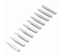 YWBL-WH 10PCS 4mm Screwdriver Bit Set Proof Shank Star 6 Point Screw Driver Kit Tools Repair Tools T3/T4/T5/T6/T7/T8/T9/T10/T15/T20