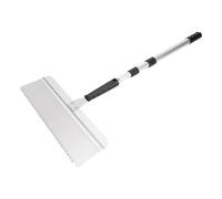 YWBL-WH 16in Floor Scraper Set with Interchangeable Blades, Adjustable Squeegee and Extendable Pole for Self Leveling Floor Paint Cement Mortar, Professional Multi-Surface Tool for