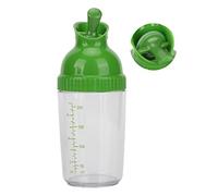 YWBL-WH 200ml Salad Dressing Shaker Kitchen Seasoning Bottle Condiment Container for Home Cooking Outdoor Picnic (Green)