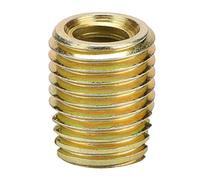 YWBL-WH 20Pcs Self Tapping Threaded Inserts Carbon Steel Nut Inserts for Metal Thread Repair and Reinforcement M2 to M12 Size Range Industrial Fastener Kit