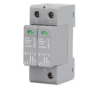 YWBL-WH 2P Protective Device DC 600V 40KA Photovoltaic Arrestor, Mystical/Fantasy Retardant PC Material DIN Rail Mount for Solar Panels and Lightning Protection