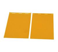 YWBL-WH 2Pcs 5.4mm Beeswax Press Mold Bee Honey Sheets Candle Making Kit for Furniture Floor Polishing