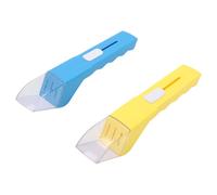 YWBL-WH 2PCS Handheld Bee Grabber Butterflies Catcher Tool with Clear Viewing Window & Ventilation Slots for Catching Butterflies Bees Spiders Indoor Outdoor