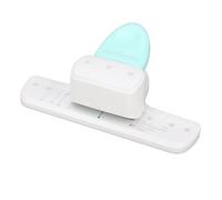 YWBL-WH 3 Hole Punch, Adjustable Hole Spacing 19mm with Paper Scraps Collection Bin, for A8 A7 A6 A5 B5 A4 Paper Crafting Scrapbooking