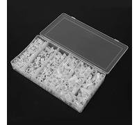 YWBL-WH 300Pcs Cable End Connector Insulated Crimping Terminal Assortment Kit, 22-16/16-14/12-10, Easy To Wire, Great for Car Audio and Security Installations, Aluminum Material with