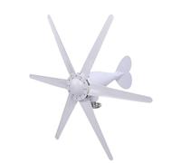 YWBL-WH 300W Wind Generator 6 Blades Low Speed Start with Built-in Controller for Homes Farms RVs Boats