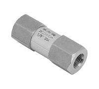 YWBL-WH 304 Stainless Steel BSPP One Way Valve,Multi Size Spring Loaded Check Valve, Industrial Check 1/8 for Water Pipes,High Pressure and Temperature , Delicate and (#01)