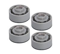 YWBL-WH 3D Printer Anti Vibration Feet Upgraded, Rubber Material, Spring Mechanism, Robust Design, Fit for S1C, Absorb Vibrations, Reduce Noise, Stability, Shock Absorption