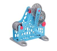 YWBL-WH 3D Printer Filament Respooler, Hand Crank Detachable Modular 1kg Filament Rewinder with Portable Design for 3D Printing, Welding, Textile Work