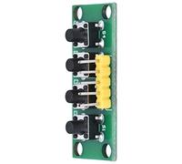 YWBL-WH 4 Pin Keyboard Module, Exellent PCB, Excellent Performance, for Electronic Experiment, Keypad Control Switch, with Mounting Holes, Portable Keyboards