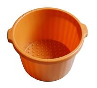 YWBL-WH 41cm Plastic Foot Soaking Tub with Massage Particles for Home and Salon Users
