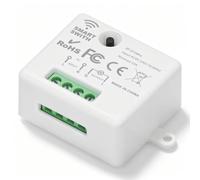 YWBL-WH 433MHz Smart Switch Module, 10A AC 85-240V Compact Light Switch Board, Remote Touch Physical Controller Module Wireless Home Lighting Control Element