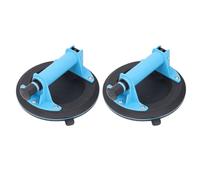 YWBL-WH 440LBS Heavy Duty Vacuum Suction Cups, Powerful Industrial Glass Suction Cup Lifter with ABS Handle for Glass, Tile, Stone, Furniture, Metal