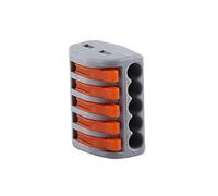 YWBL-WH 5 Way Spring Lever Wire Cable Connector Push In Junction Box for Appliance Repair Automotive Wiring 20pcs