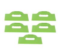 YWBL-WH 5Pcs 10 Inch Putty Spatulas Flexible Plastic Putty Spatula Wallpaper Scraper Paint Scraper Tool for Spackling