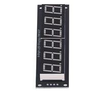 YWBL-WH 6 Digit Display Tube, LED Digital Module with TM1637 Driver for 5V Green Electronic Components, 2 Pin IO, Simple Wiring, Multiple Usages, with 6 Digit Display Tube, for LED