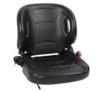 YWBL-WH Adjustable Backrest Forklift Seat, Ergonomic PVC Leather with Comfort Foam, Universal Fit for Various Machinery, Optimal Driving Position 70 to 110 Degrees