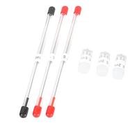 YWBL-WH Airbrush Nozzle Cap Needle Kit 0.2 0.3 0.5mm Replacement Parts with Storage Container for Spray Gun Sprayer