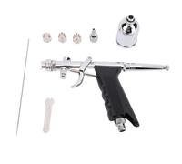 YWBL-WH Airbrush Set Double Action Feed with a 0.3mm Rapid Release Nozzle 15cc Cup Painting Art Supplies for Model Wall Paintings