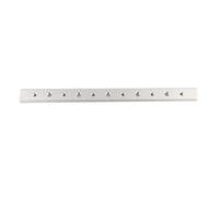 YWBL-WH Aluminum Alloy T Screw Fixture Slot 30 45 Type T Slot Miter Track Jig Miter Bar Slider Table Saw Rod (300MM T-Slider)