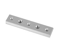YWBL-WH Aluminum Alloy T Screw Fixture Slot 30 45 Type T Slot Miter Track Jig Miter Bar Slider Table Saw Rod (100MM T-Slider)