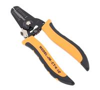 YWBL-WH Carbon Steel Wire Cutter Adjustable Electric Cable Stripper with Non-Slip Handle for 10 to 22AWG Solid 12 to 24AWG Stranded Wires