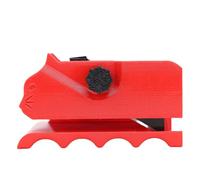 YWBL-WH Cardboard Cutter Cat Scratchers Cardboard Strip Tool 3D Printed Card Board Cutter for Cat Love 3 to 5cm (Red)