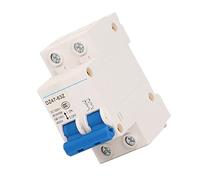 YWBL-WH Circuit Breaker DC 1000V DIN Rail Mini Circuit Breaker 32A 4000A Breaking Capacity PC Silver 4 Pole Protection Switch for Solar PV Electric Motorcycle Vehicle (32A)