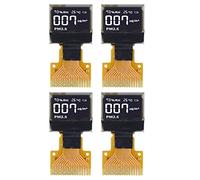 YWBL-WH Clear Display of Organic Diode Module with Low Consumption Organic Light From the Light for Various Applications 4PCS 0.42in SSD1315 Interface