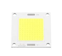 YWBL-WH COB LED Panel, 12-14V 50W COB LED Integrated Chip Light Panel Bulb Lamp Boards, Energy Saving Floodlight for DIY Projector (White Light)
