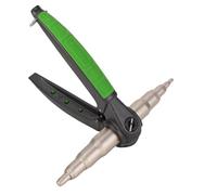 YWBL-WH Copper Tube Expander, Zinc Iron Alloy Manual Pipe Expander for Refrigeration Systems, Dual Head Design with 7 Sizes 1/4in to 7/8in, Uniform Compression and DIYers