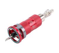 YWBL-WH Countersink Drill Bit Set, 5 Pcs HSS M2 Tapered Bits with Semi Automatic Depth Stop for Woodworking, 82 Degree Hex Shank for Drilling Screw Holes in Wood