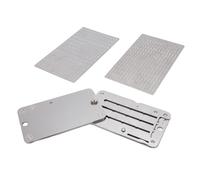 YWBL-WH Crypto Mnemonic Steel Plate, Fireproof Stainless Steel Seed Storage, with 24 Word BIP39 Compatible Key Phrase Storage for Cold Wallet Backup