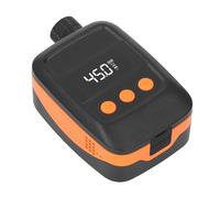 YWBL-WH Cycle Air Pump 150 PSI Cordless Automatic Stop Electric Tire Inflator with Digital Pressure Gage, Portable Pump for Car, Motorcycle, Bike (Orange)