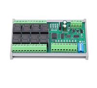 YWBL-WH DC 12V 8 Channel RS485 Relay Programmable Control Module Board PCB Material PLC Expansion Board