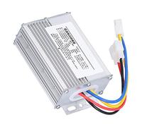 YWBL-WH DC Voltage Converter 48V 96V to 12V 25A 300W Step Down Power Supply Aluminum Alloy Case for Electric Vehicle Solar System Truck and RV Marine