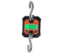 YWBL-WH Digital Crane Scale 100kg 220lbs with LCD Display Lock Hold Function Tare Zero Tracking for Industrial Hanging Weighing