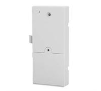 YWBL-WH Digital Keypad Lock Electronic Coded Security Lock Zinc Alloy Touch Keypad Password No Keys Needed for Metal and Wooden Cabinet with Easy Installation (Silver)