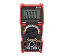 YWBL-WH Digital Multimeter Automotive Battery Tester Kit with Adjustable Bracket and Backlight DC AC Voltmeter Smart Tool for Car Home Electric Work