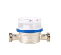 YWBL-WH Dry Water Meter 15mm 1/2 Inch NPT Single Water Table Measuring Tools for Home Garden with Class B Precision and 0.05m3/h Rate