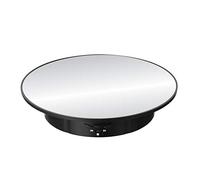 YWBL-WH Electric Rotating Turntable Display Stand Speed Adjustable for Video Photography Props (mirror)