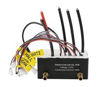 YWBL-WH Electric Speed Controller, Aluminum Watercooled ESC 14 to 84V with 168MHz CPU, 100A Continuous 120A Peak, Regenerative Braking, for E Bike Scooter Motor Control